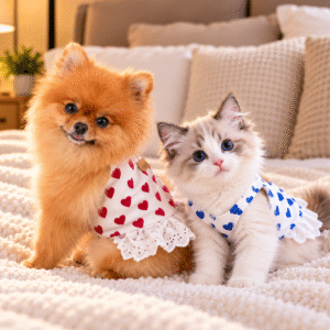 Vestido de corazones