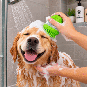 Cepillo dispensador de shampoo