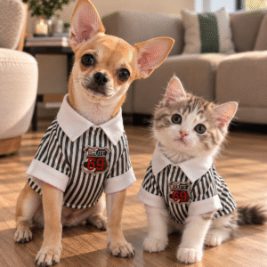 Camisetas peludos pequeños