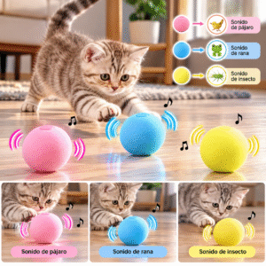 Pelota que hace sonidos de animales
