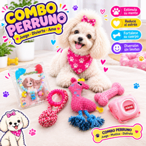 Ahorro combo perruno rosado